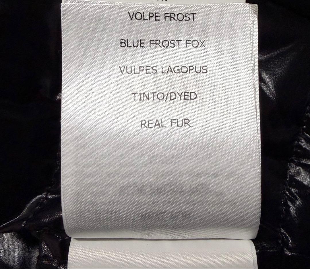 ［極美品］モンクレール　レディース　ダウンジャケット　ロングコート　リアルファー