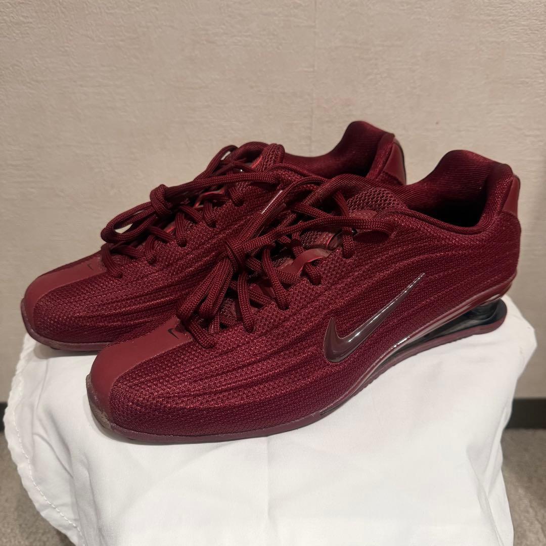 NIKE SHOX Z バーガンディ スニーカー