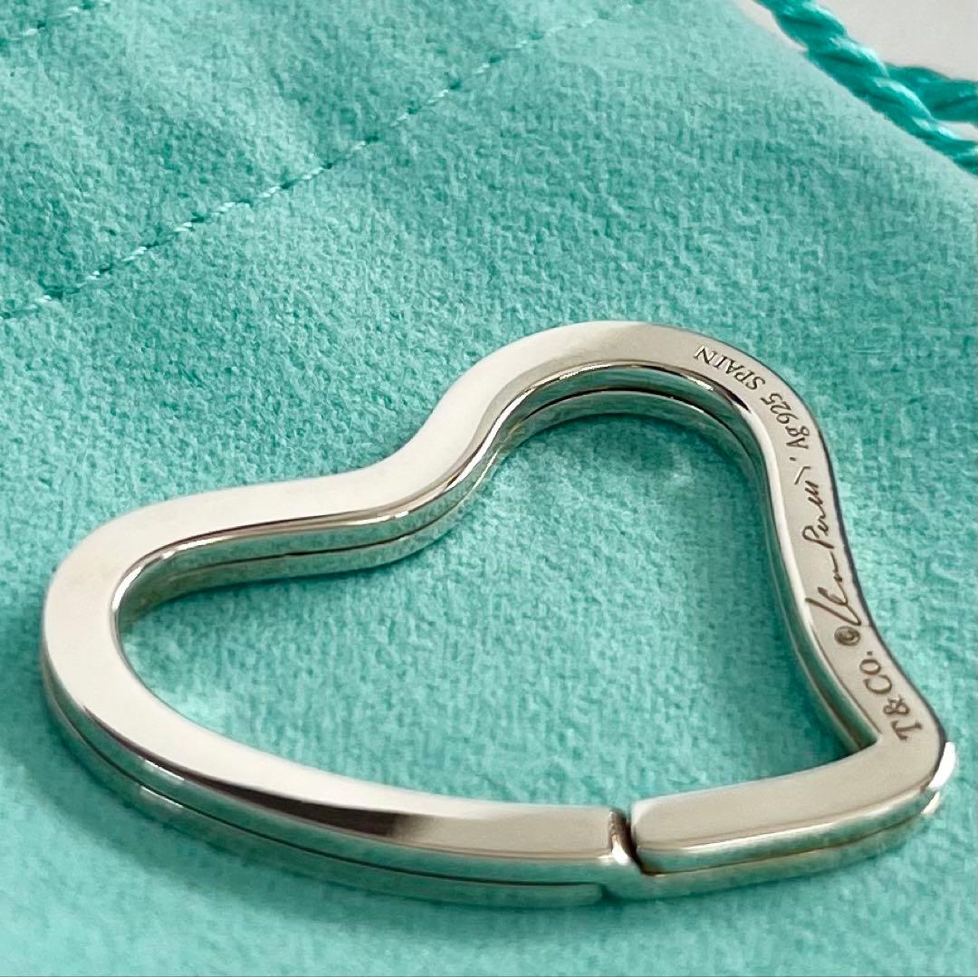 新品未使用 Tiffany&Co. オープンハート キーリング