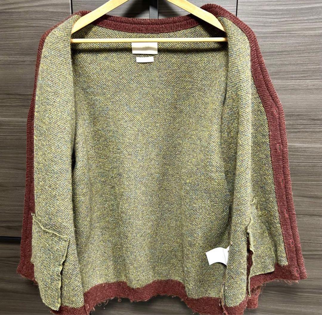 定価5.3万 YOKE 3COLOR MOHAIR CARDIGAN