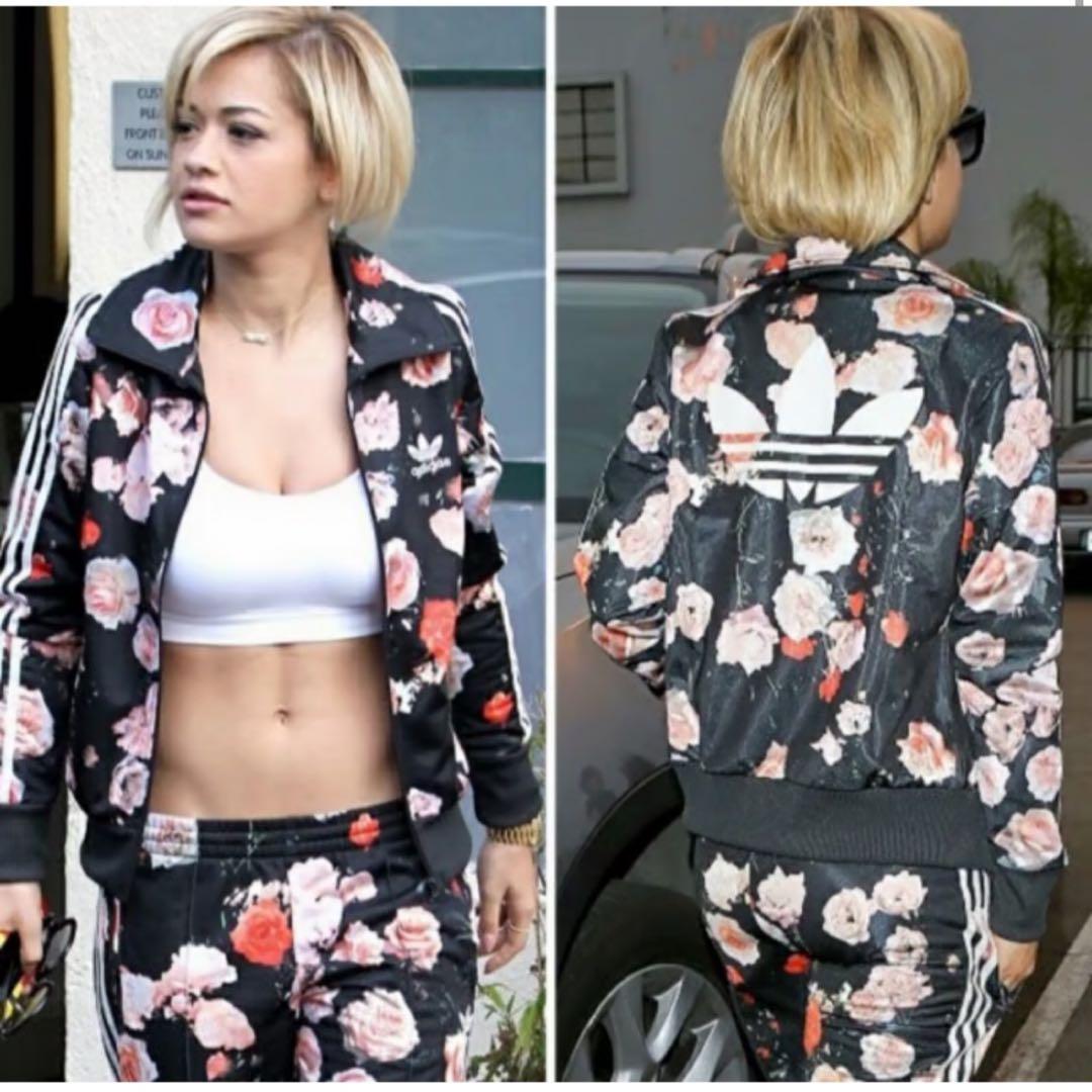 【希少】adidas RITA ORA トラックジャケット ファイヤーバード