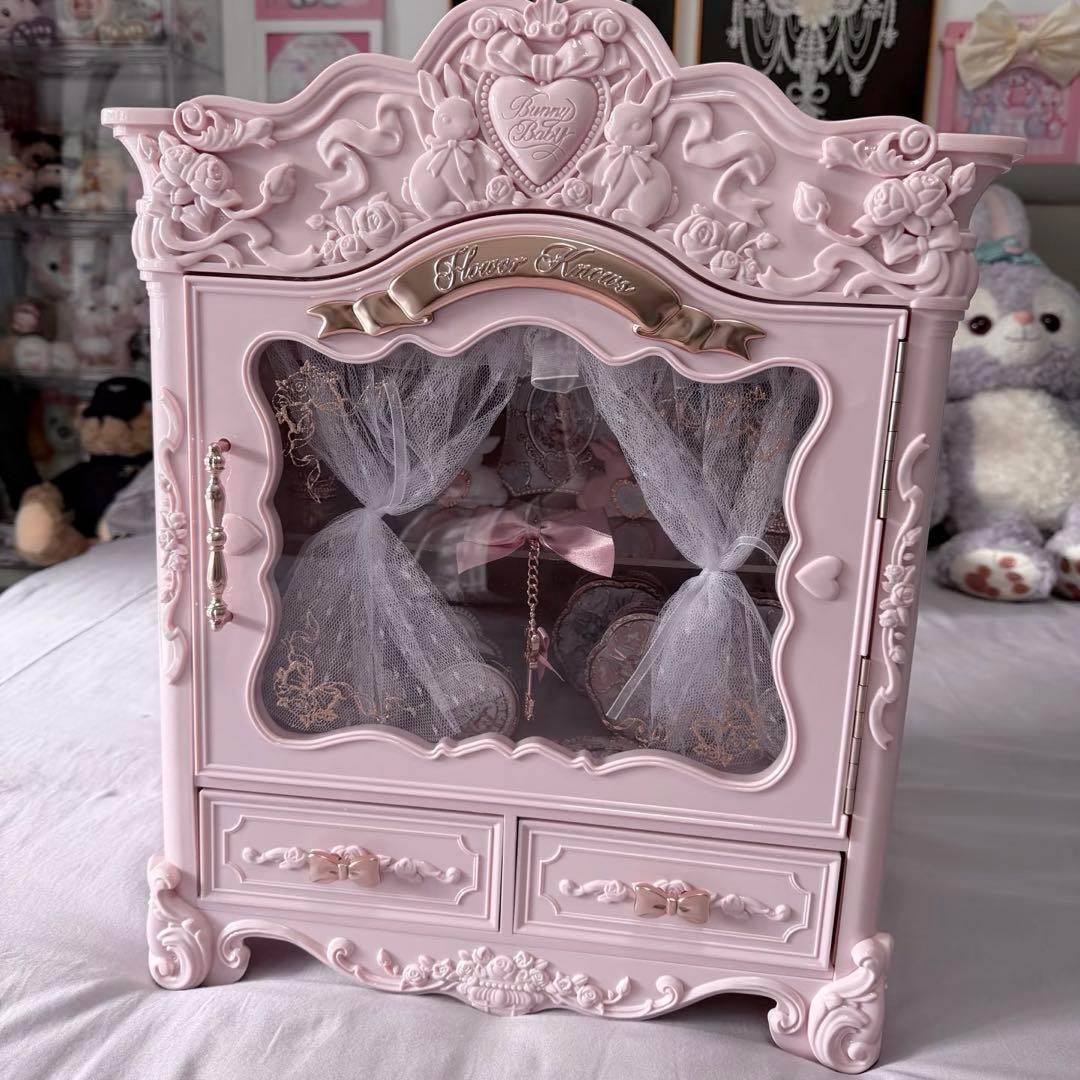 フラワーノーズ　バニーガーデンテイルズ コレクションボックス　小物入れ