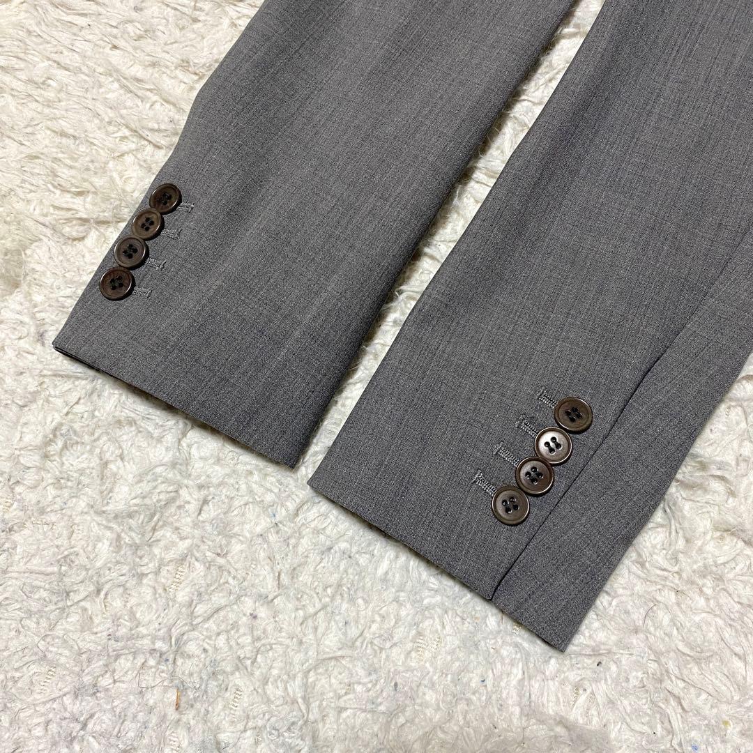 美品✨Theory スーツ セットアップ ビジネス 大きいサイズ XL グレー