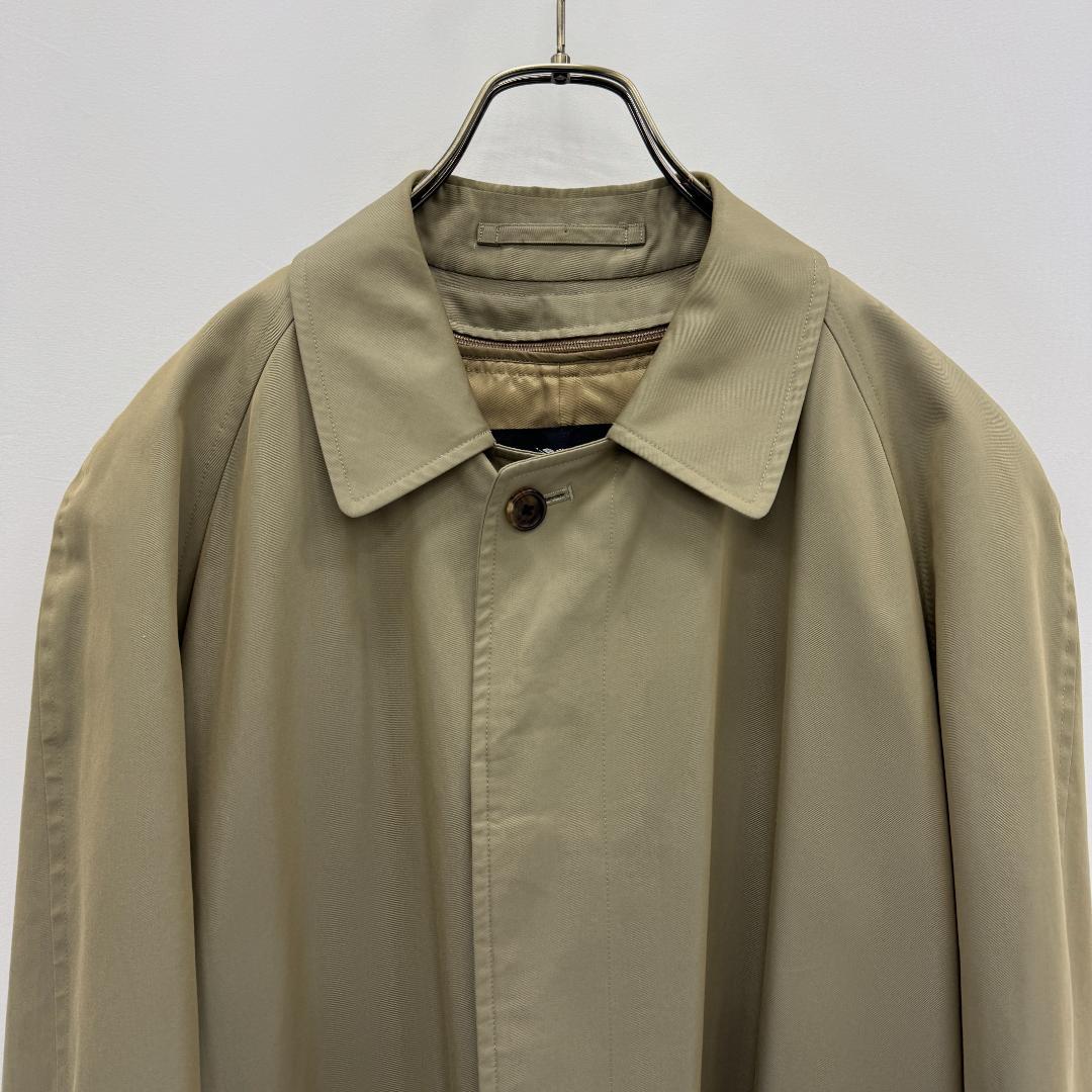 バーバリーロンドン ステンカラーコート ライナー付 M相当 カシミヤ混