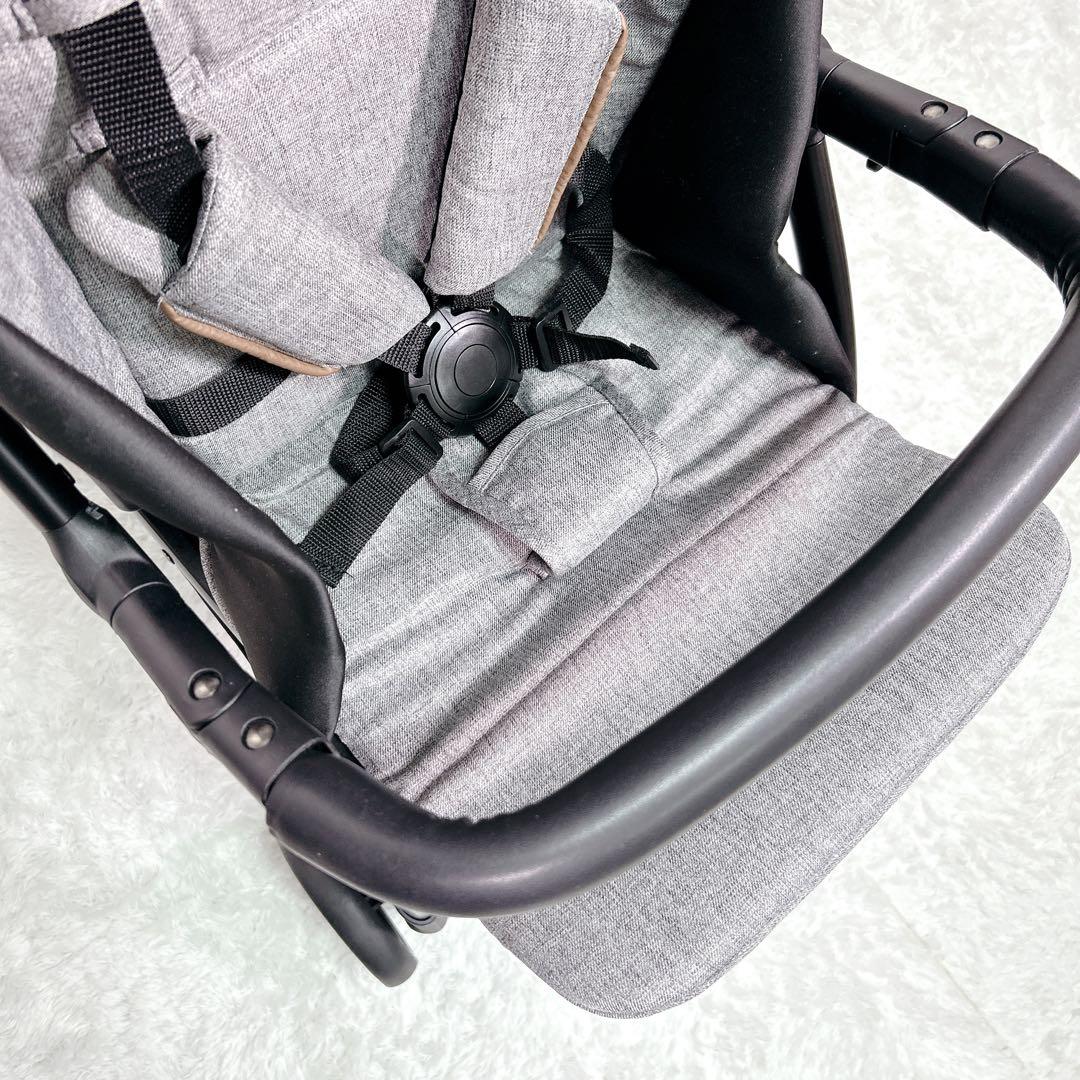 【美品】KATOJI 2-Seater カトージ ベビーカー グレー 説明書付