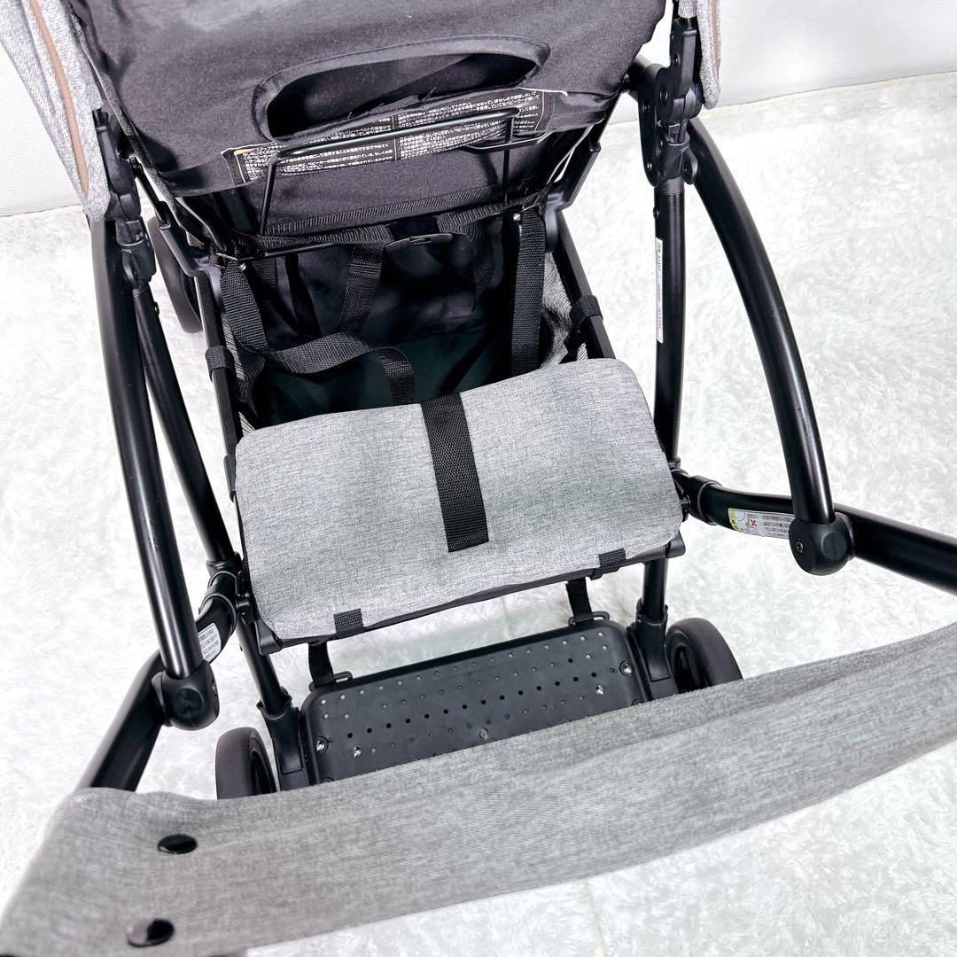 【美品】KATOJI 2-Seater カトージ ベビーカー グレー 説明書付