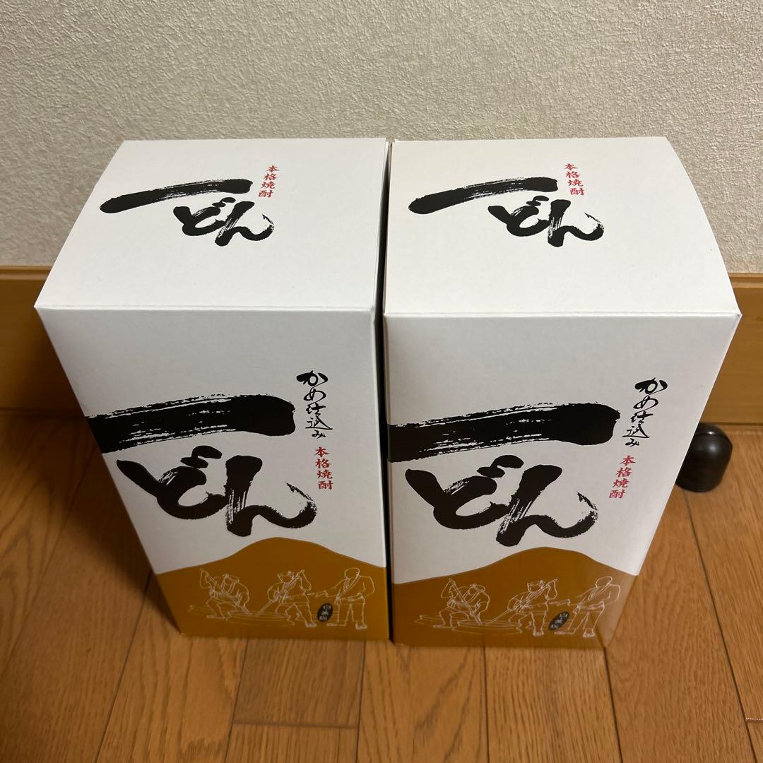 かめ仕込み　本格焼酎　一どん 1800ml 2本セット