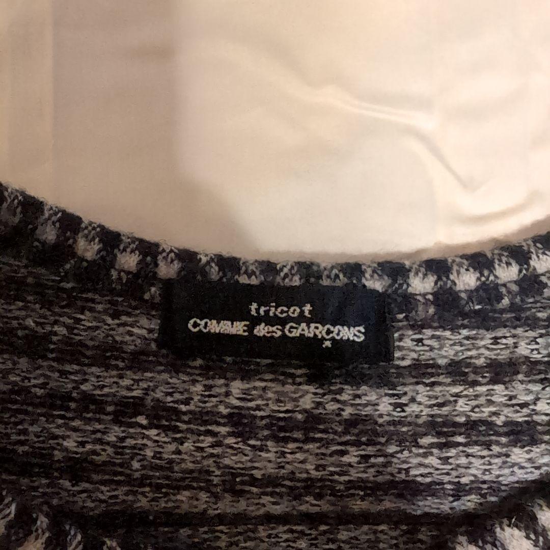 tricot COMME des GARÇONS チェック柄長袖ニット