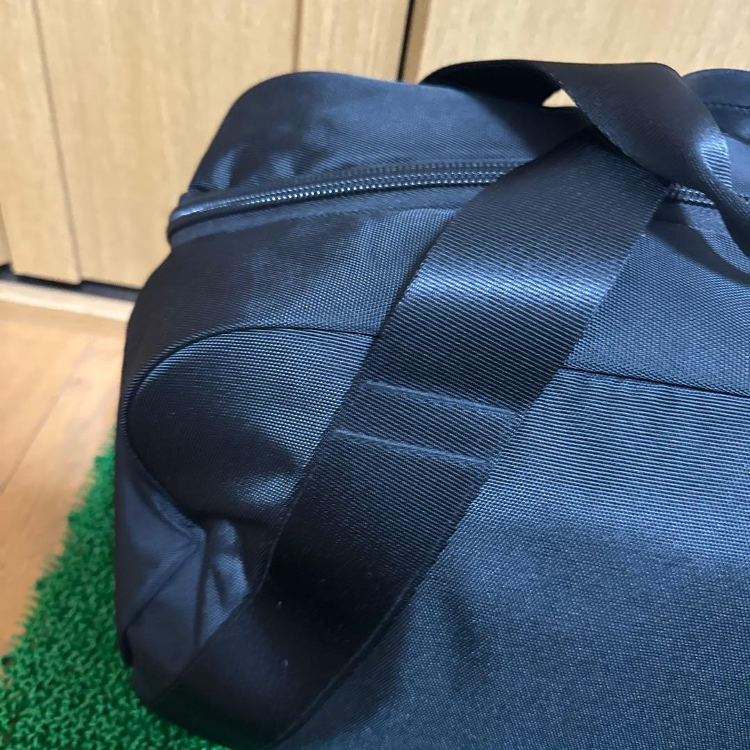 【美品】BEAMS GOLF ボストンバッグ シューズケース付き ブラック