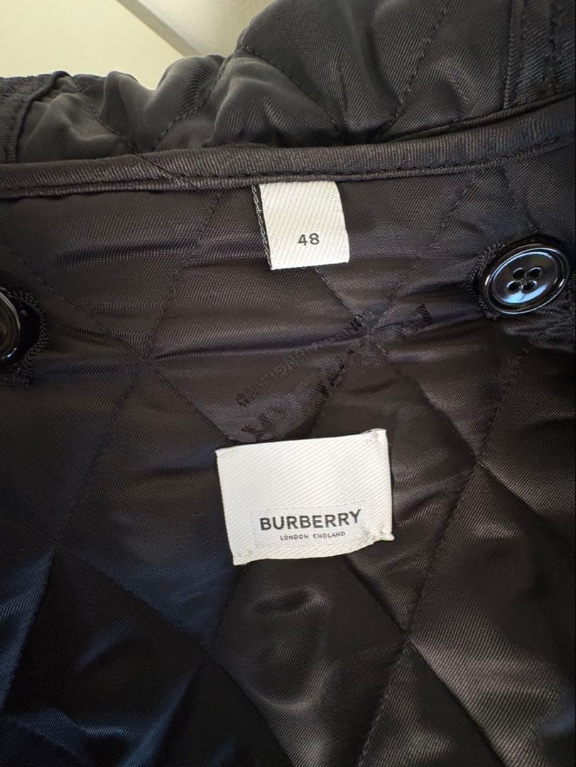 近年　美品 バーバリー BURBERRY コート ロゴ ライナー　メンズ