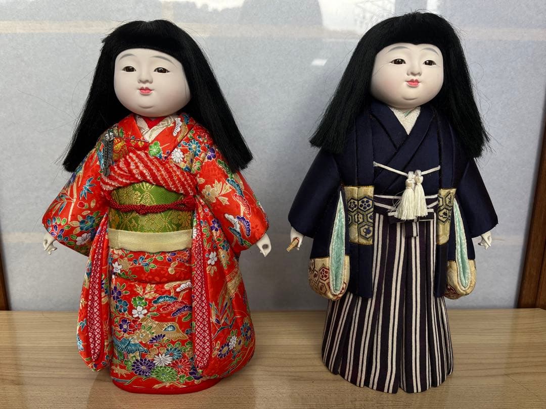 市松人形　女の子　男の子　ハンドメイド