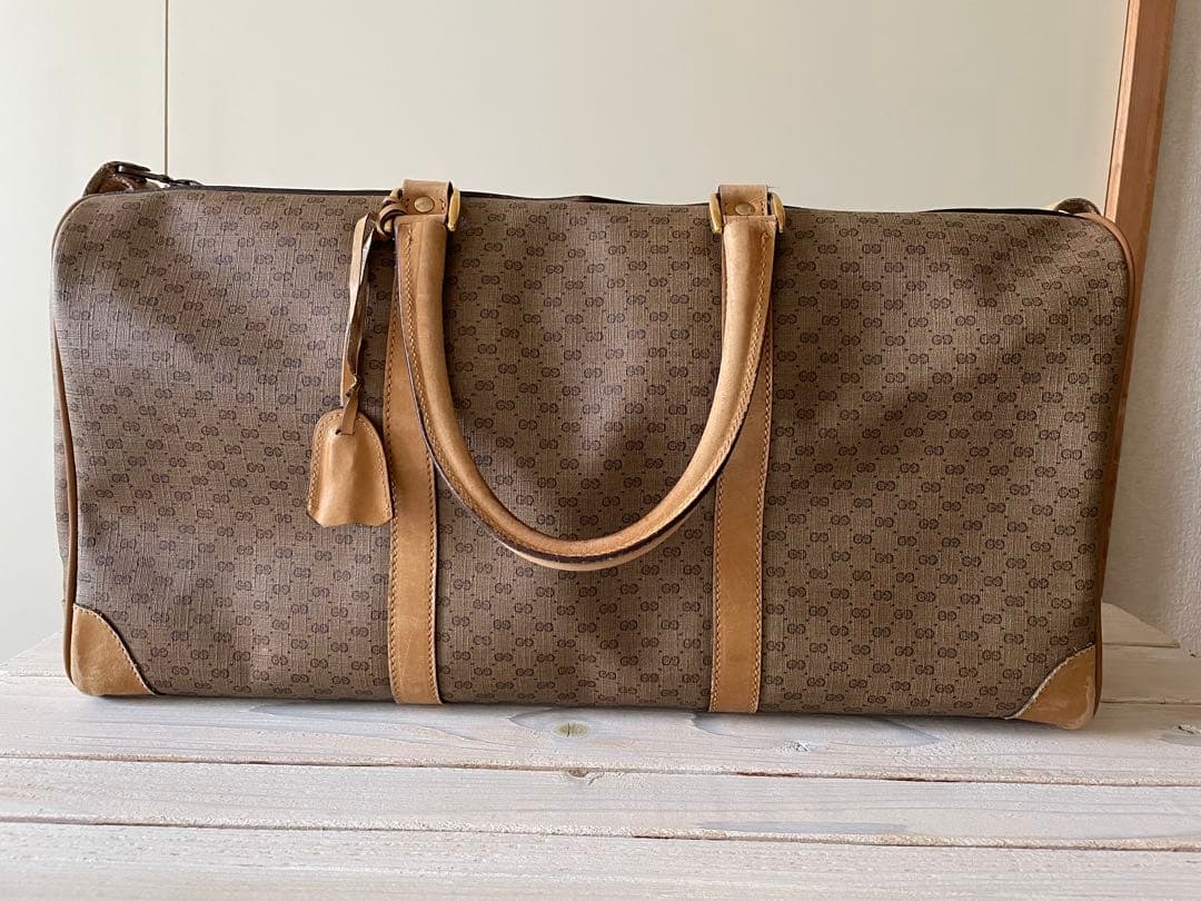 かなりレアなビンテージ☆GUCCIボストンバッグ