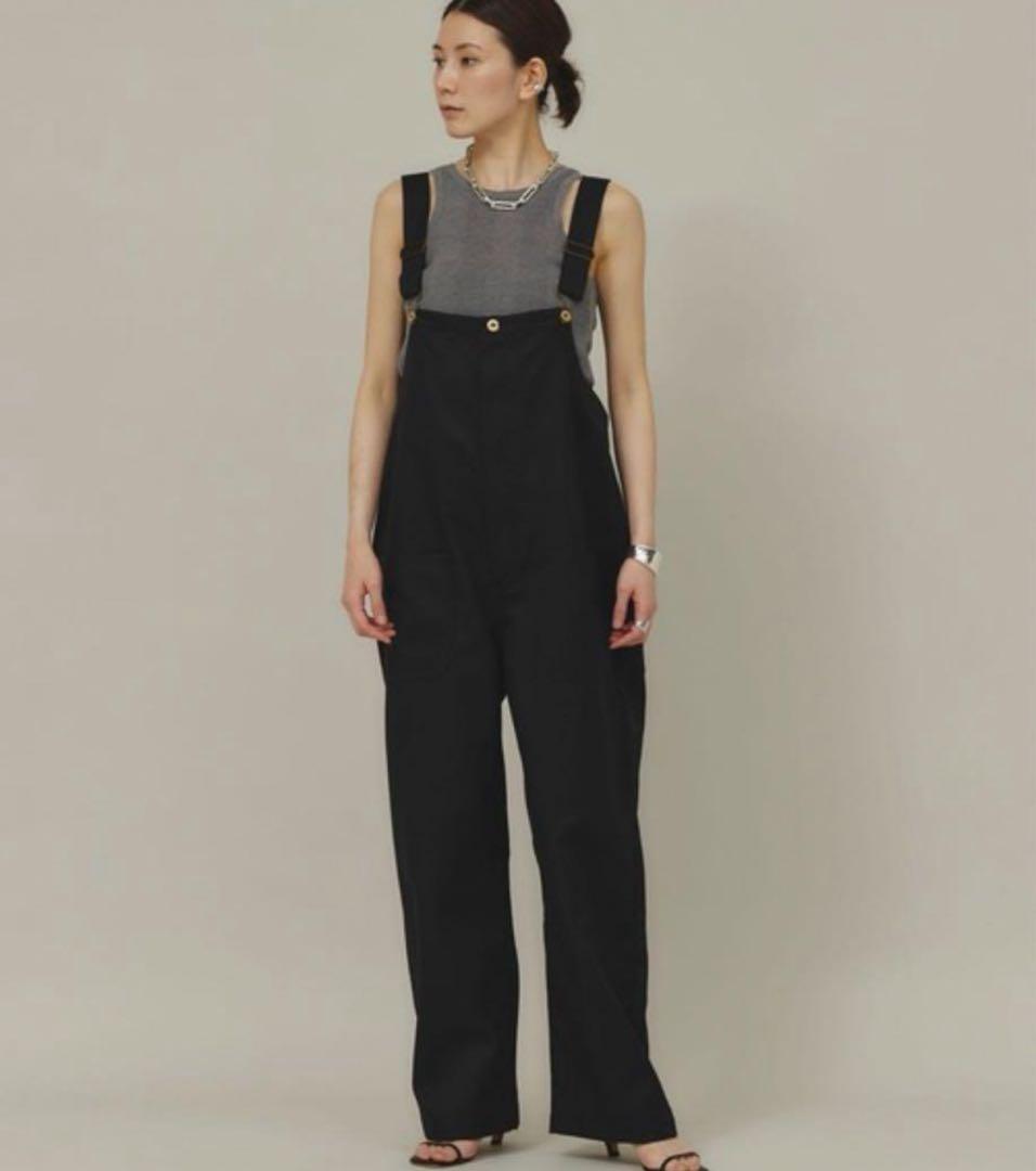 カレンソロジー　UNIVERSAL OVERALL ブラック　オーバーオール