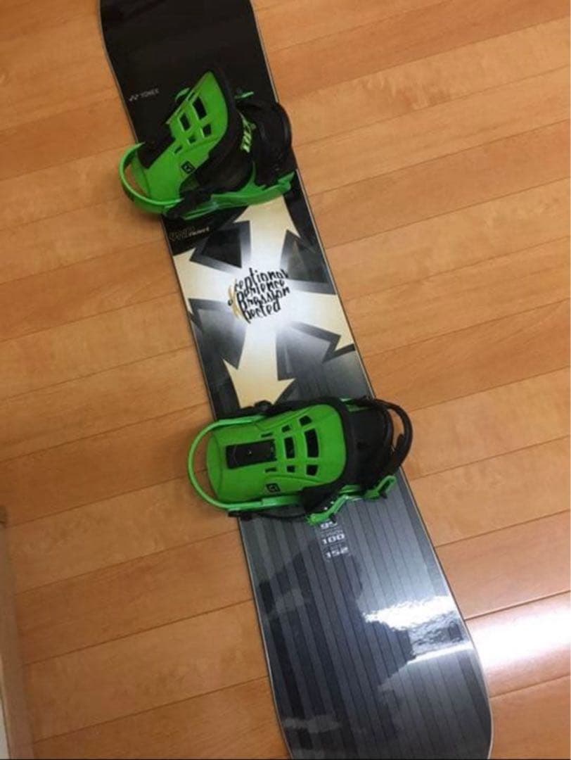 YONEX 4XP スノーボードセット バインディングとバートン ブーツ付き