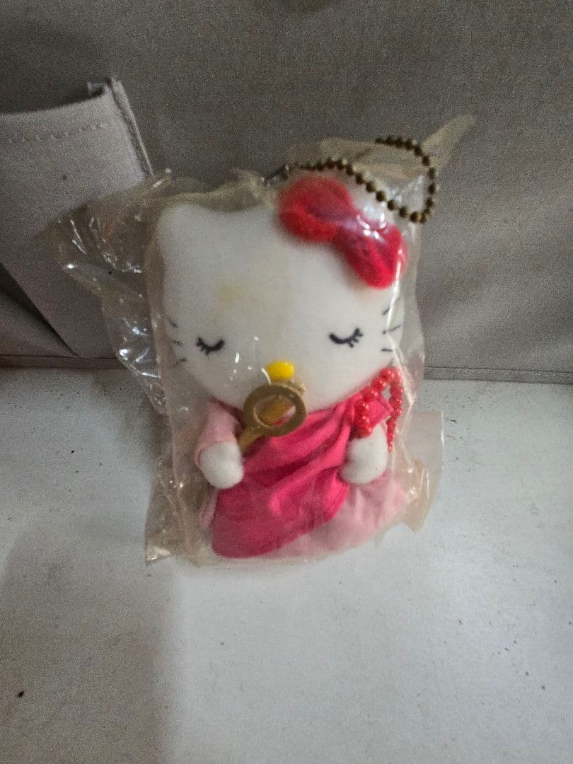 香川ご当地 ハローキティ ぬいぐるみ ボールチェーン付き