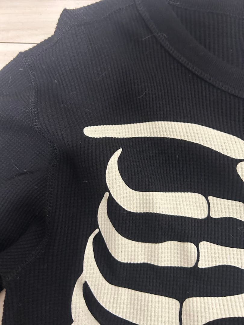 に*ゃ様 Supreme Hanes Bones Thermal Crew Bl