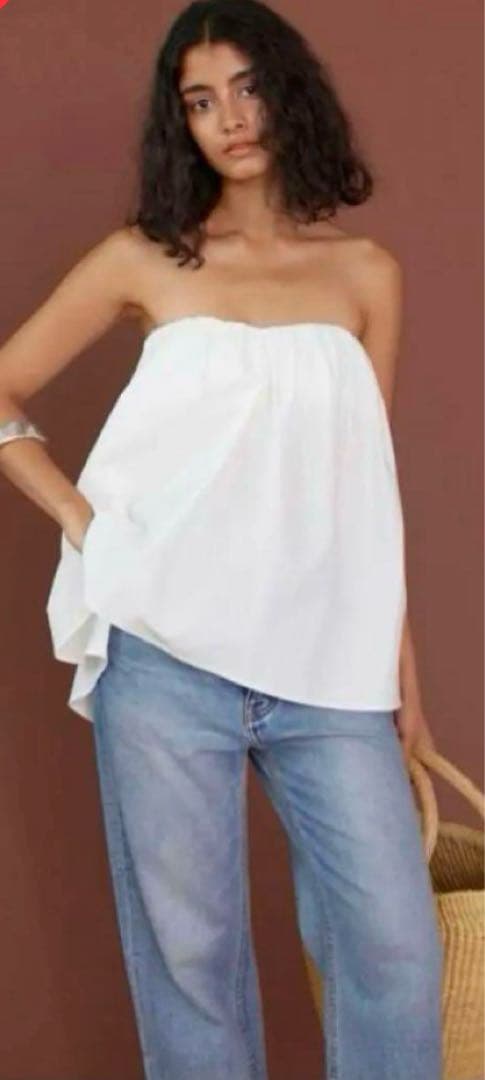 【searoomlynn】Flareギャザーパッドinベアトップ