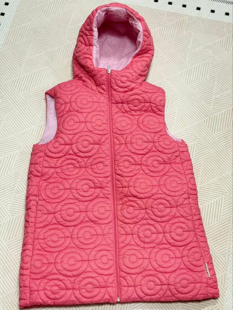 MARNIマルニ ピンク キルティングベスト ダウンベスト ゴルフ