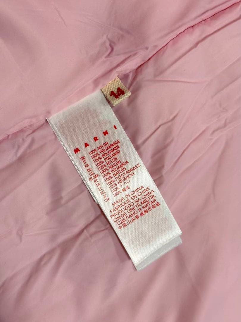 MARNIマルニ ピンク キルティングベスト ダウンベスト ゴルフ