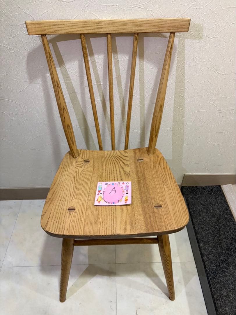 ダブルデイ　木製 スピンドルチェア 1脚