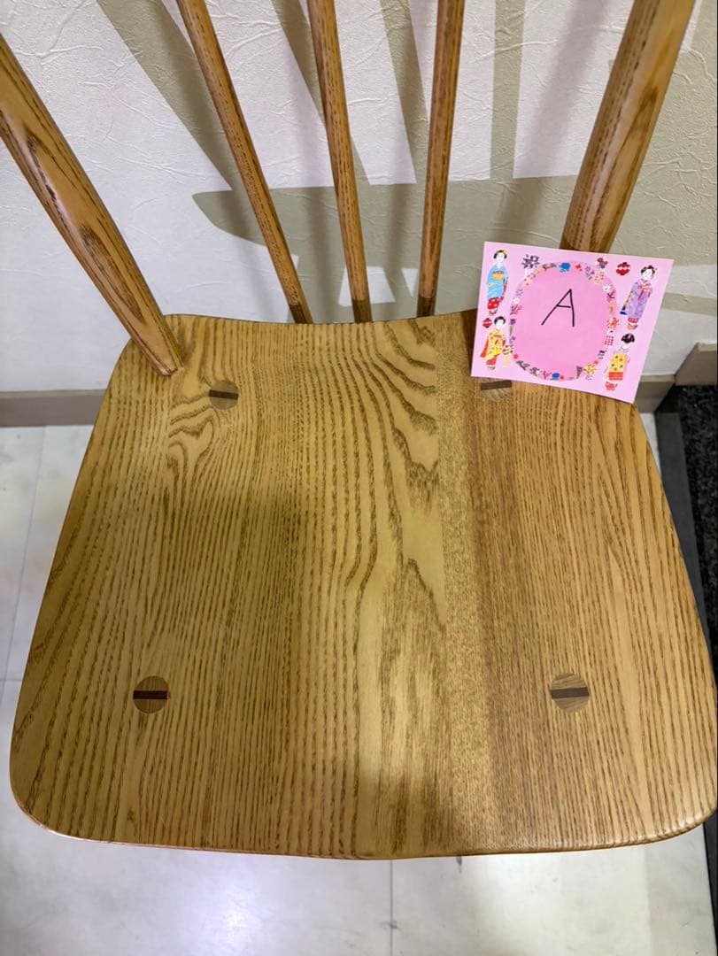 ダブルデイ　木製 スピンドルチェア 1脚