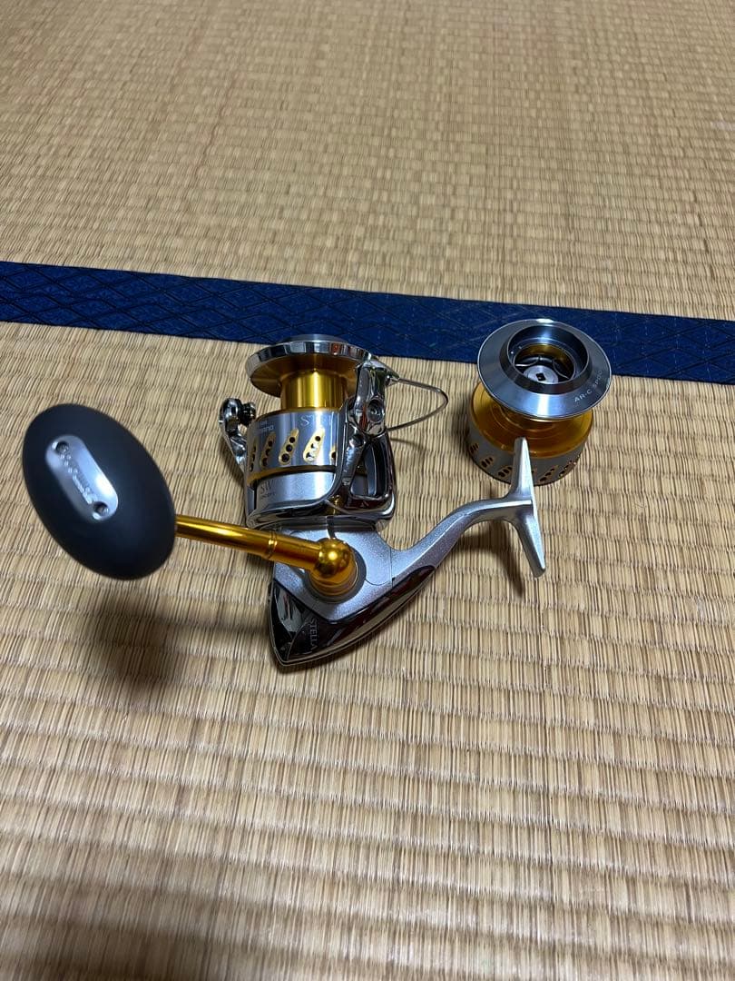 08ステラSW 10000XG夢屋ハンドル +替えスプール