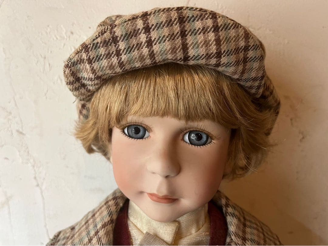 男の子 ビスクドール CASCO キャスコ 人形 112/300 アンティーク