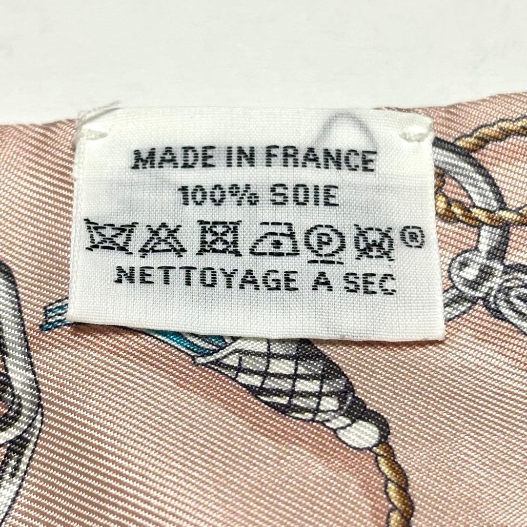 【新品未使用】エルメス ツイリー 2025年新作 セラフェット ブルー/ローズ