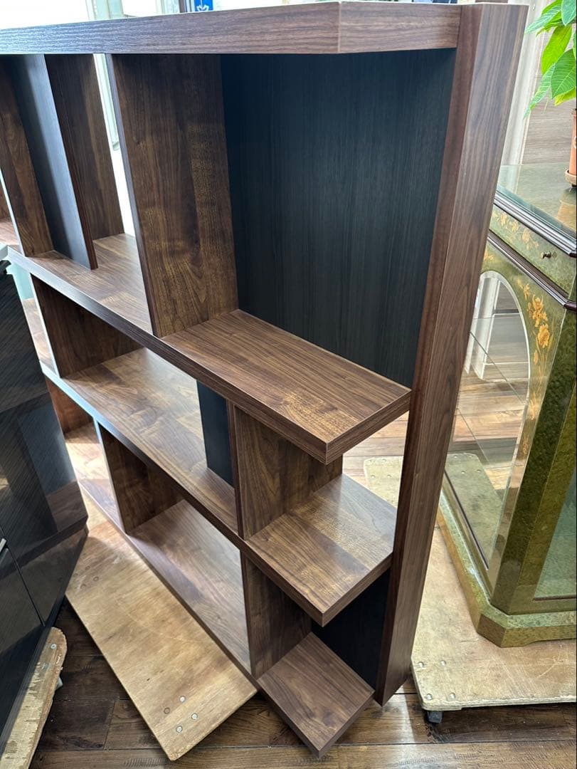 大塚家具　シェルフ　ローナ　幅180cm　木目調　北九州市福岡市限定