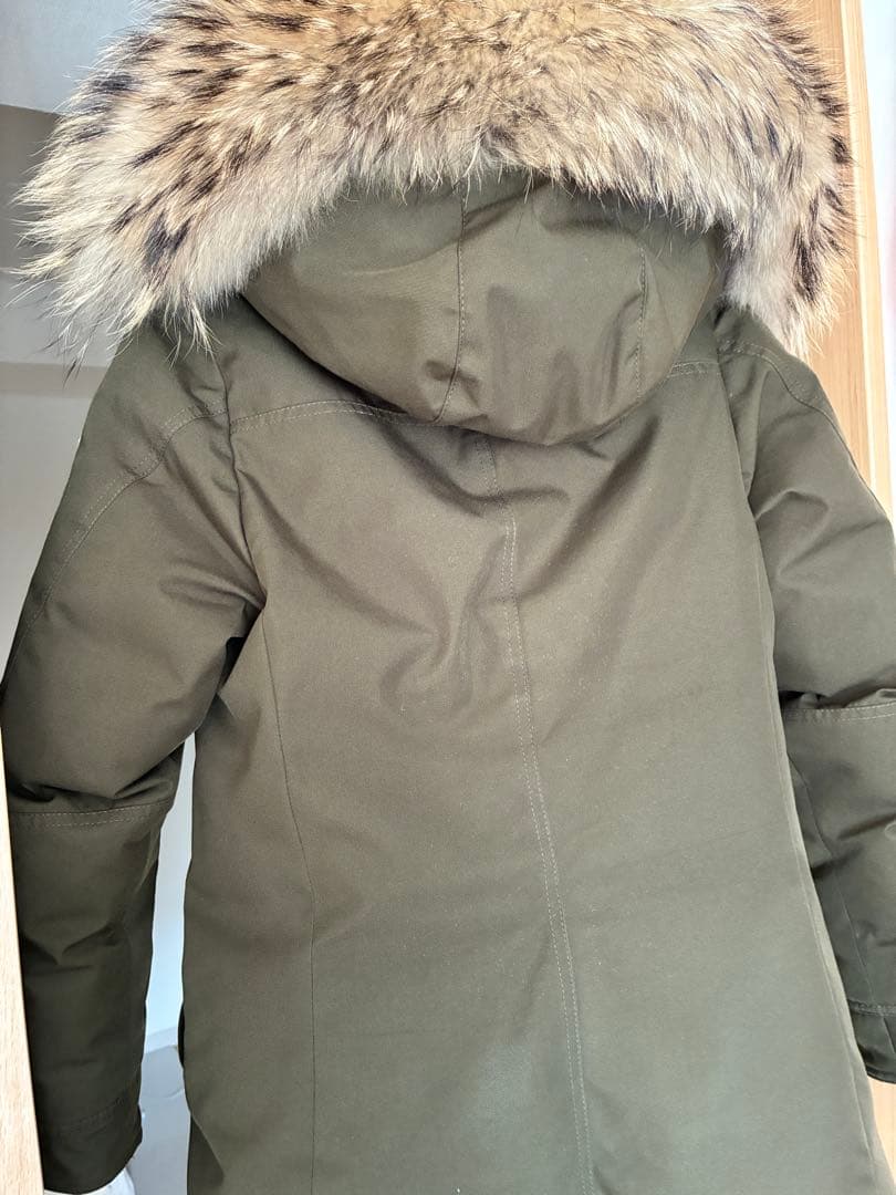 ピレネックス レディース ダウンジャケット カーキ 36