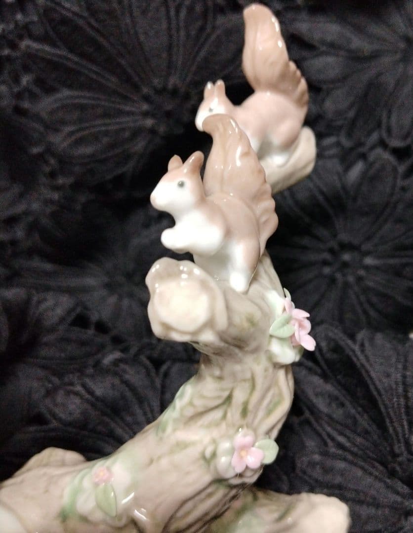 リヤドロ6140 春のお友だち（箱なし、欠けあり）