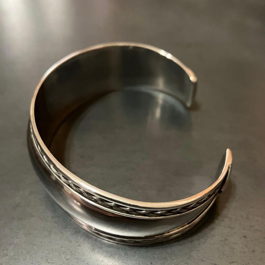 SILVER925 KOMARU TRIVAL BANGLEシルバーブレスレット