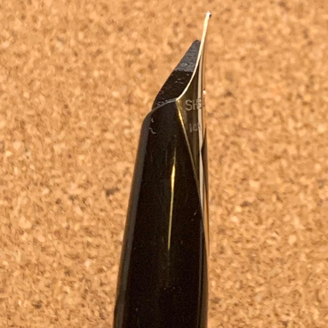 シェーファー　インペリアル　スターリングシルバー　万年筆　14K インレイドニブ