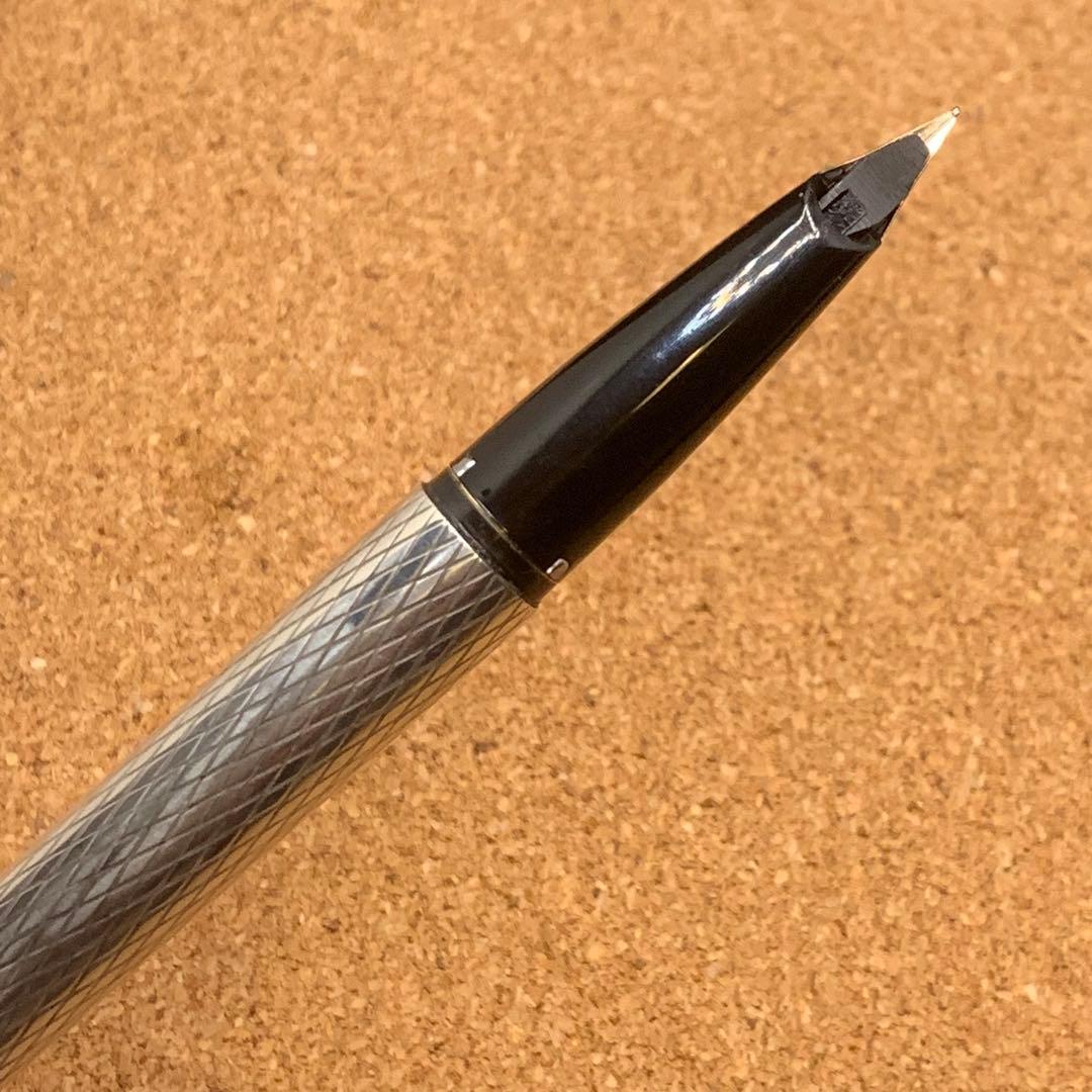 シェーファー　インペリアル　スターリングシルバー　万年筆　14K インレイドニブ