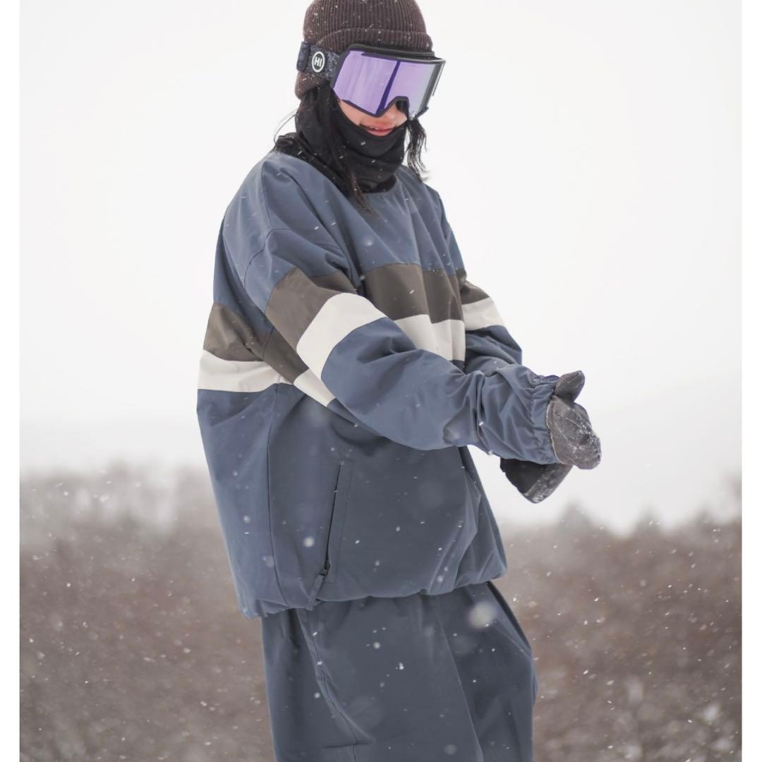 【一度のみ着用】MAHF SUPPLY マーフ スノーボード ウェア 上下セット