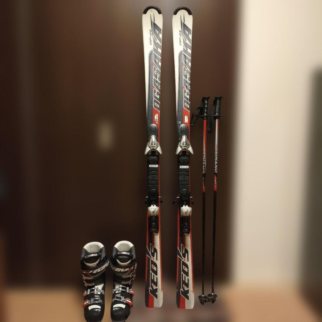 OGASAKA GP-01 スキー板 バインディング付き