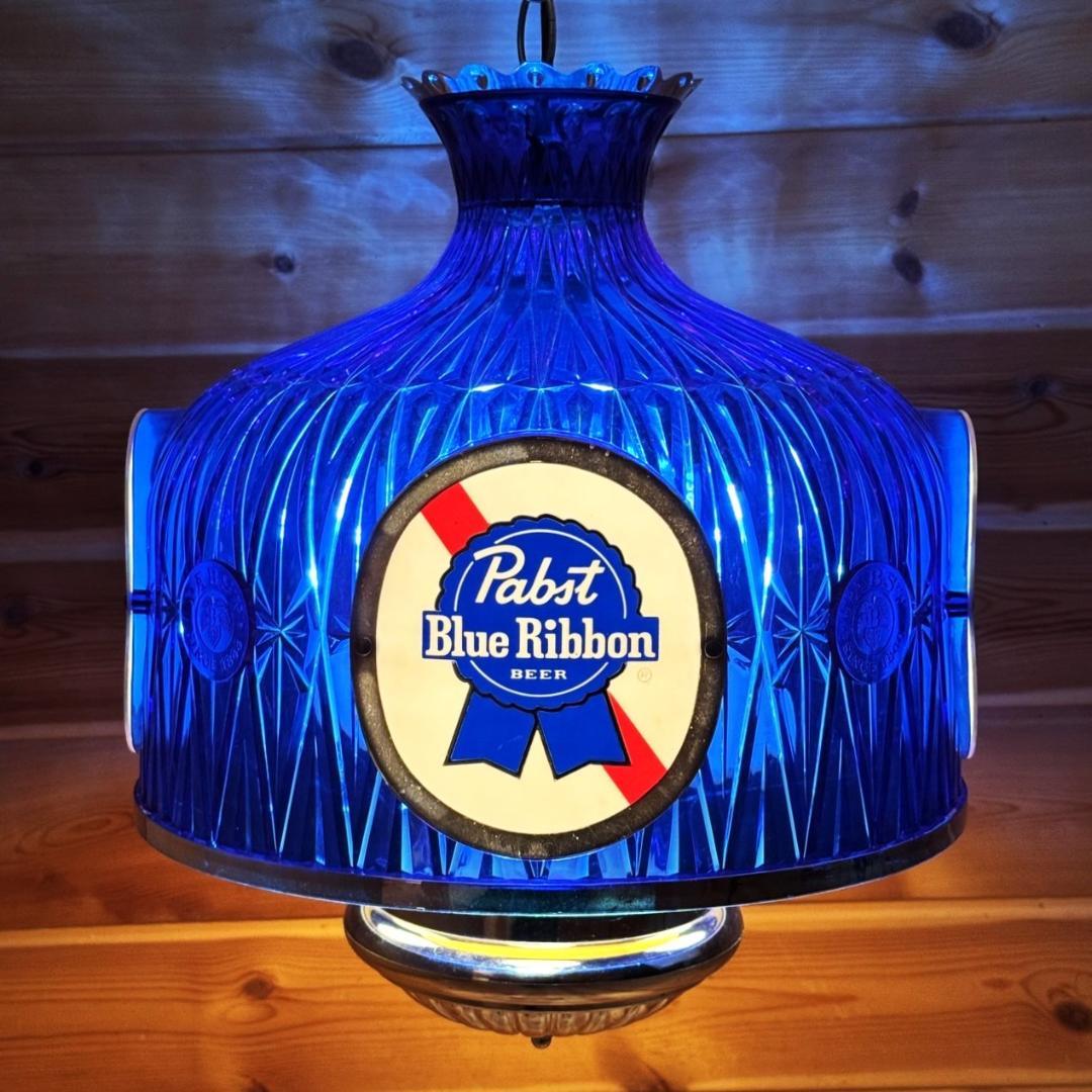 Pabst Blue Ribbon 吊り下げ照明 ライト パブスト ビンテージ