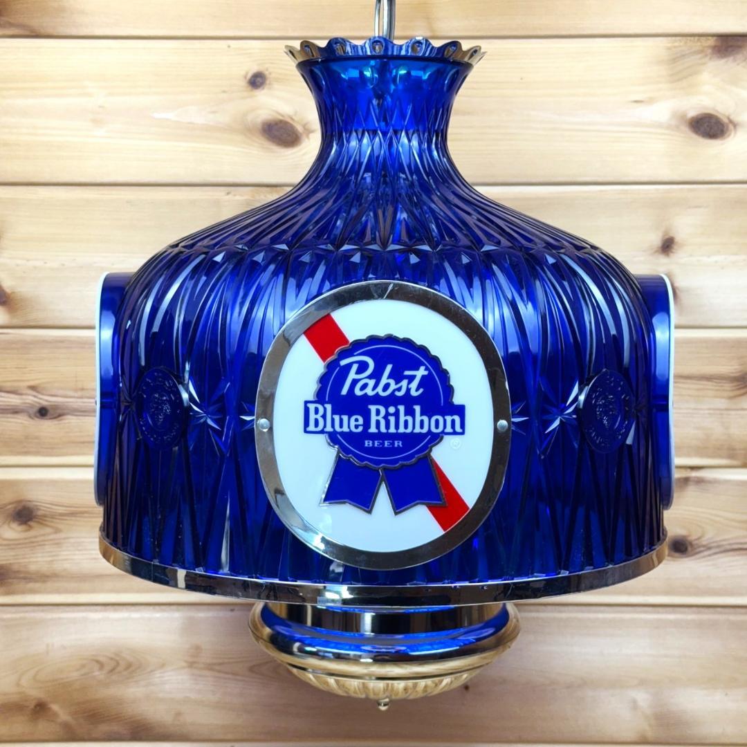 Pabst Blue Ribbon 吊り下げ照明 ライト パブスト ビンテージ