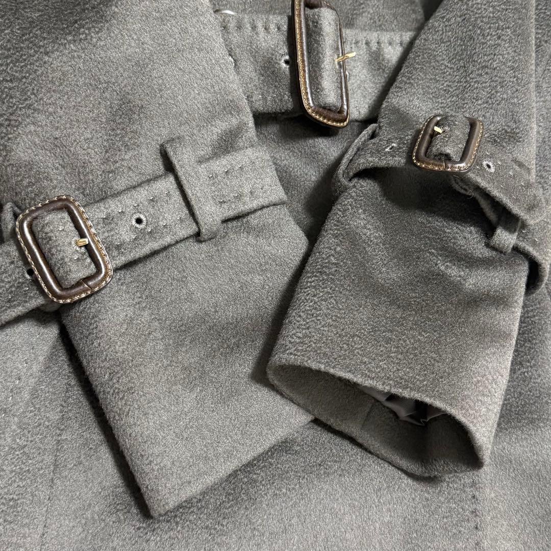 【即完売品】ANAYI 伊MTR社 ピュアカシミヤ カシミヤドレストレンチ