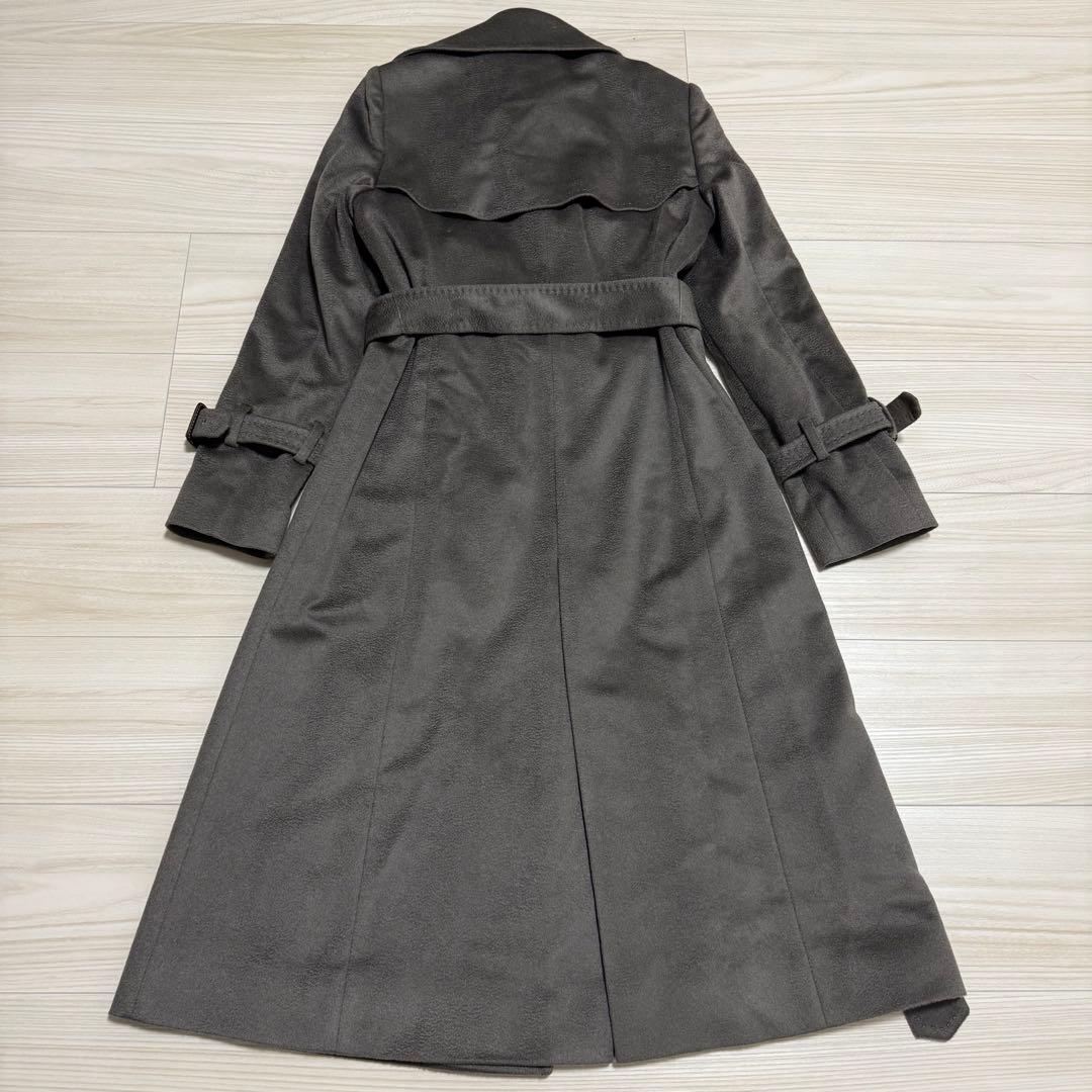 【即完売品】ANAYI 伊MTR社 ピュアカシミヤ カシミヤドレストレンチ