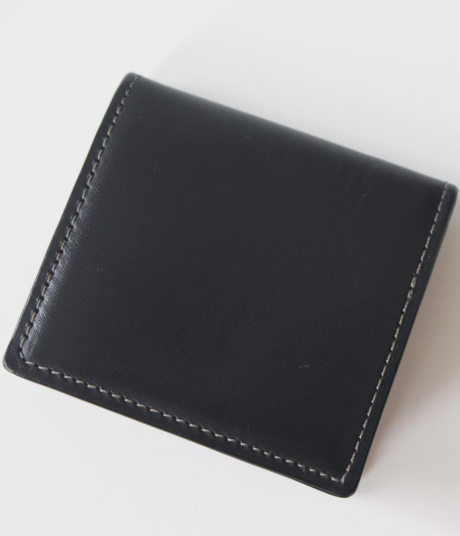 新品【ポールスミス】オールドレザー BOX型 小銭入れ ケース 黒