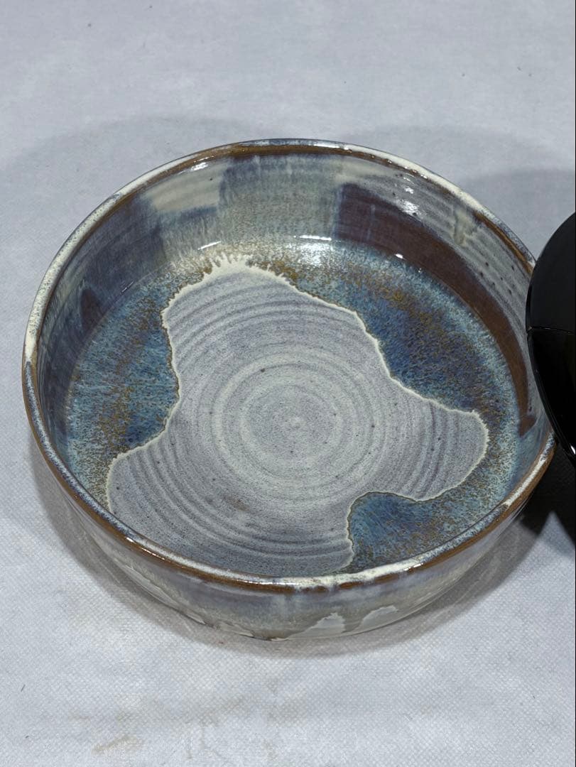 高取焼　笹山登古作 水指　美品　共箱　茶道具　送料込