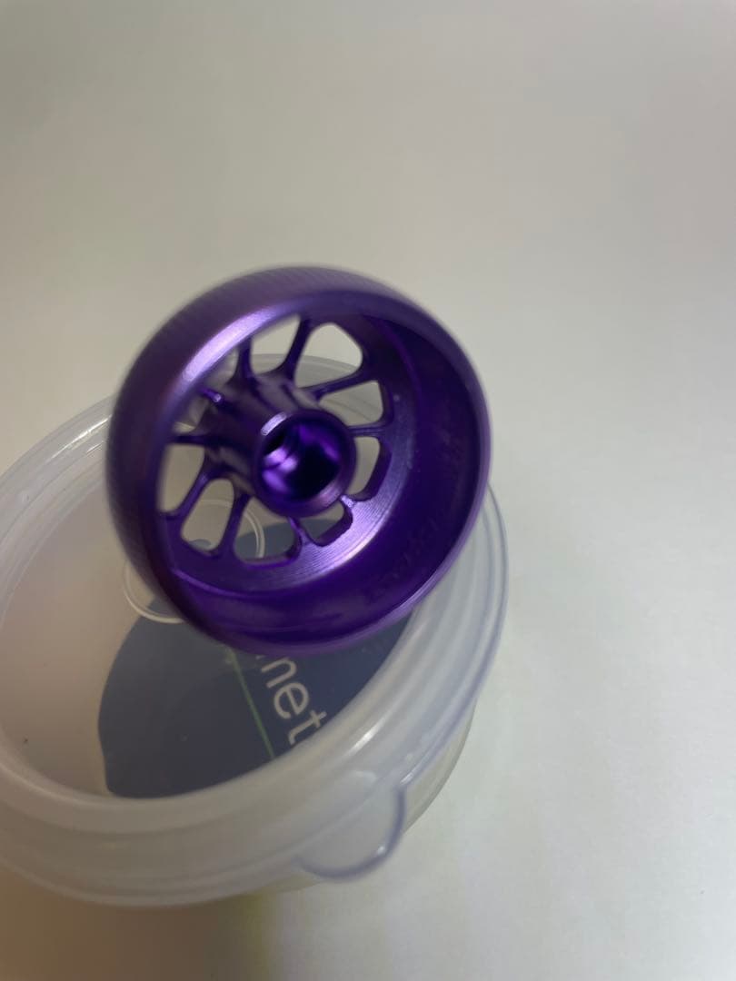 メタノブ32 パープル　スピニングリールパーツ