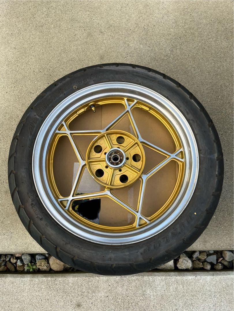 GSX400S カタナ　純正リアホイール　GSX400インパルスS gk79a