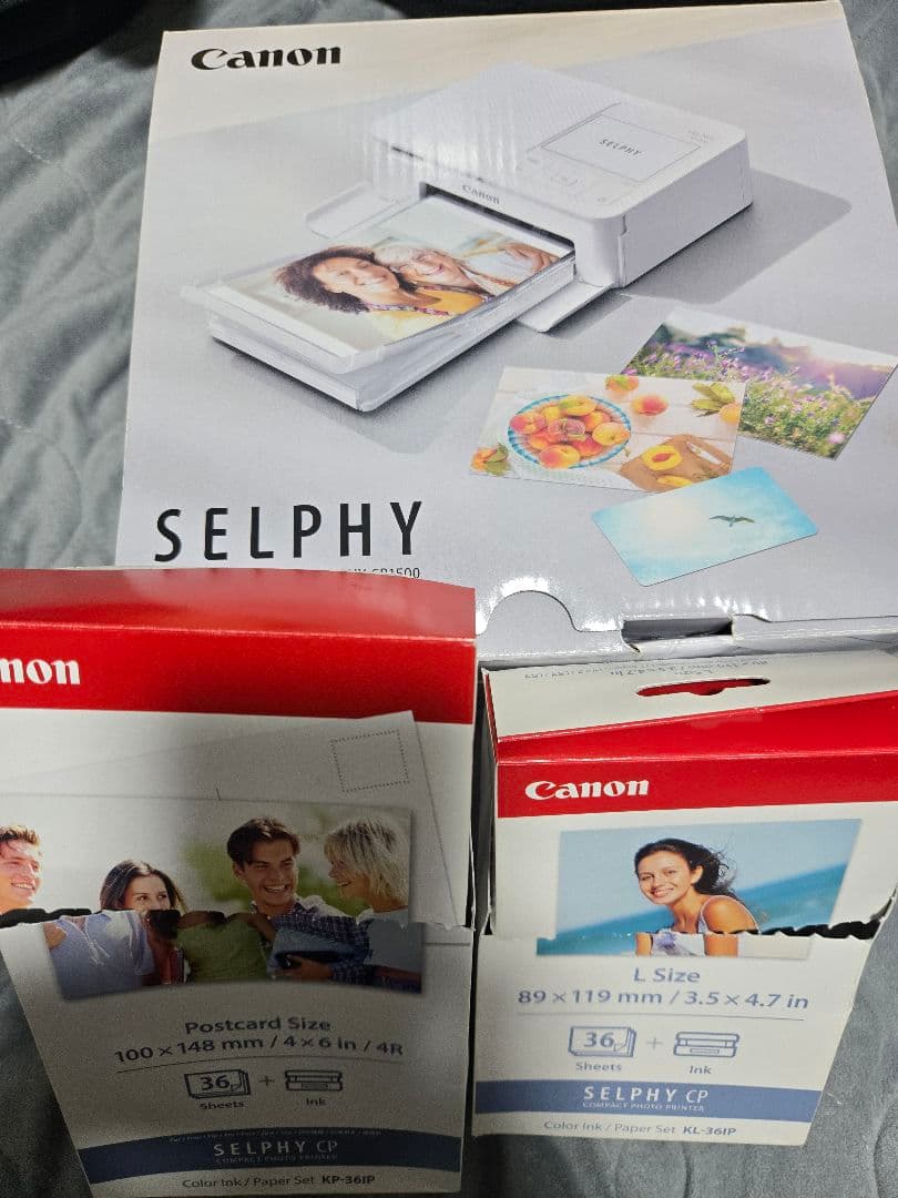 Canon SELPHY CP1500 コンパクトフォトプリンター ピンク