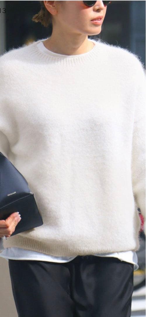 ドゥーズィエムクラスローレン マヌージアン】NEW SURI クルーネックニット