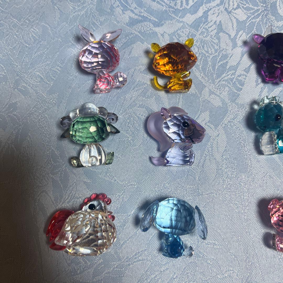 希少♡Swarovski クリスタル12支セット♡