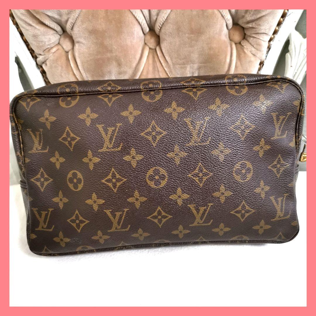【良品】ルイヴィトン モノグラム ポーチ トゥルーストワレット28セカンドバッグ