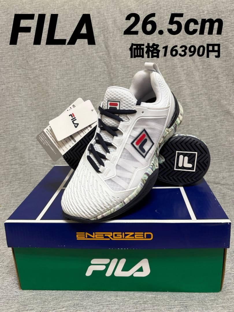 26.5 ☆新品タグ付☆ FILA フィラ スピードサーブ エナージャイズド