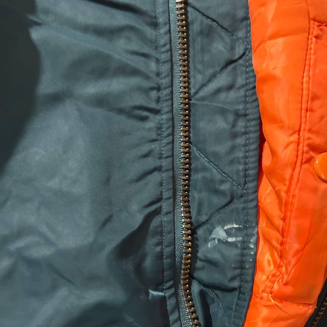 US AIR FORCE TYPE MA-1 フライトジャケットブルーグリーン